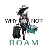 A person in a dress and hat with a suitcaseDescription automatically generated