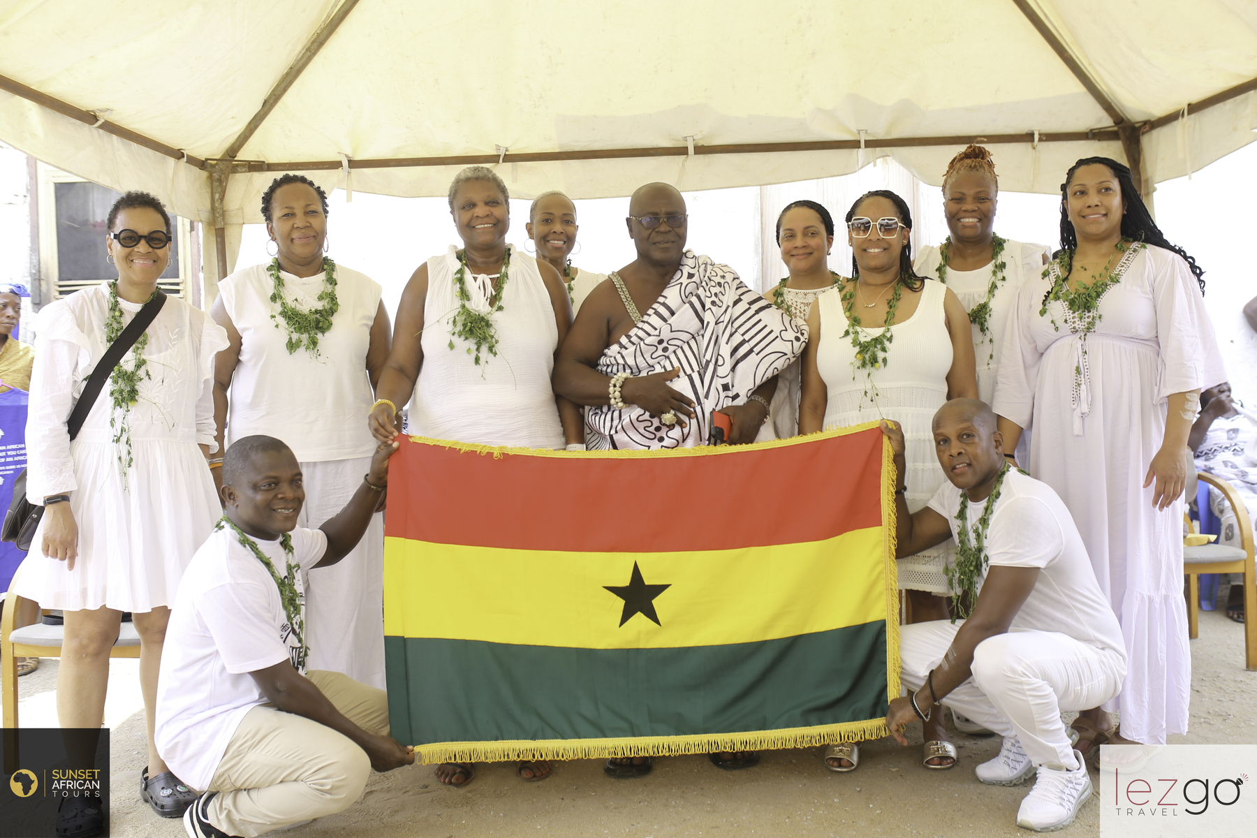 Ghana Flag Ceremony