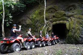 ATV Quad Bike Through Tunnel and ...
