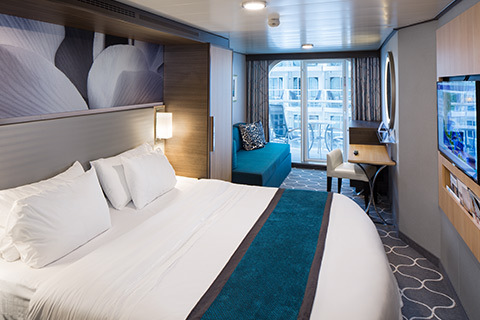 Utopia of the Seas Cabin 8697 - Category 2I - Boardwalk View Balcony Stateroom 8697 on iCruise.com