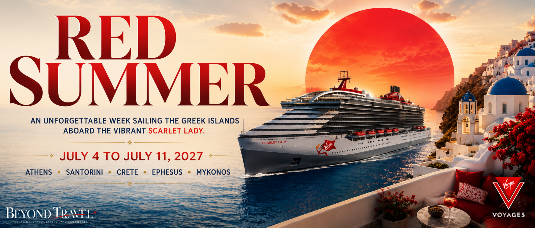 Red Summer Greece cruise