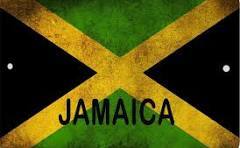 JAMAICA flag Sign 8 x 12 Patriotic Jamaican Emblem Dirty Version