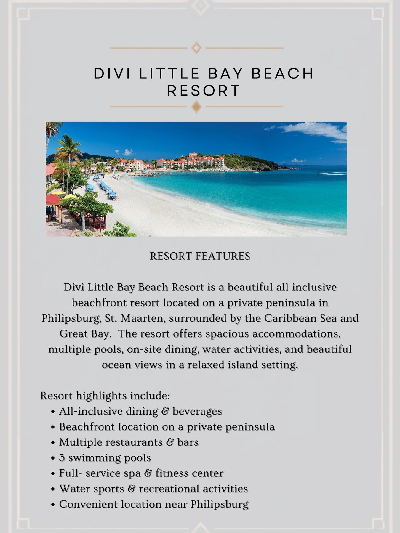 Chapter 50: St. Maarten Group Booking Page — TravelJoy